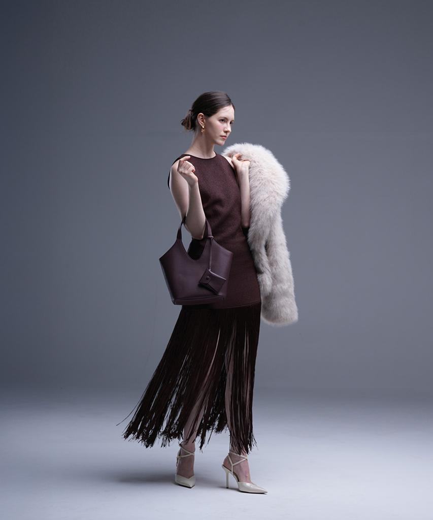 Eino Applinja Bag _ Burgundy