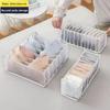 Storage Set, Mesh Divided Underwear Storage Box, Wardrobe Drawer Storage Artifact, Sorting Bag, Socks, Underwear Multi Grid Storage