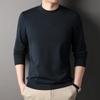 Autumn and Winter Men's Half Turtleneck Long-sleeved Knitted Sweater Including Young and Middle-aged Bottoming Shirt for Men