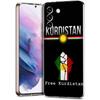 K-Kurdistan Flagge Handyhülle für Samsung Galaxy S23 S20 FE S22 S21 Ultra M21 M22 M32 S10 S10E S9 S8 Plus 5G Transparente Schale Tasche