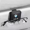 Auto Sun Visor Glasses Box Sunglasses Clip Card Ticket Holder For 3 5 6 7 1 Series X3 X6 E81 E71 E90 E93 F30 F10 E92 E60 E84 Bzdn55