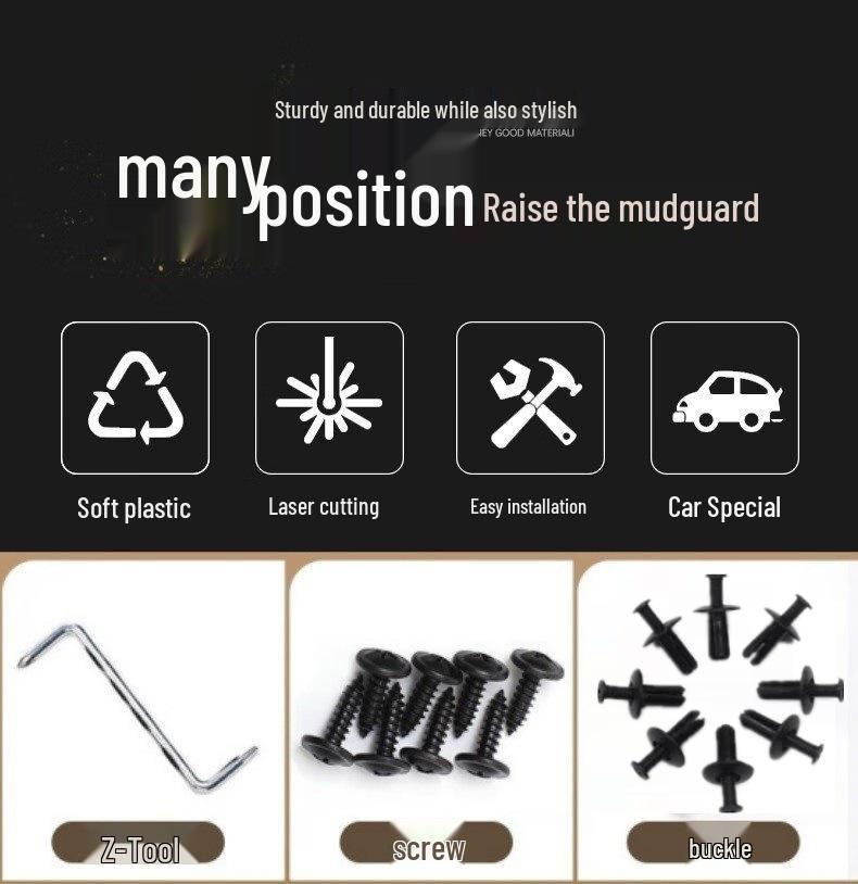 2022 Volkswagen Lamando L Soft Rubber Mud Flap Fender