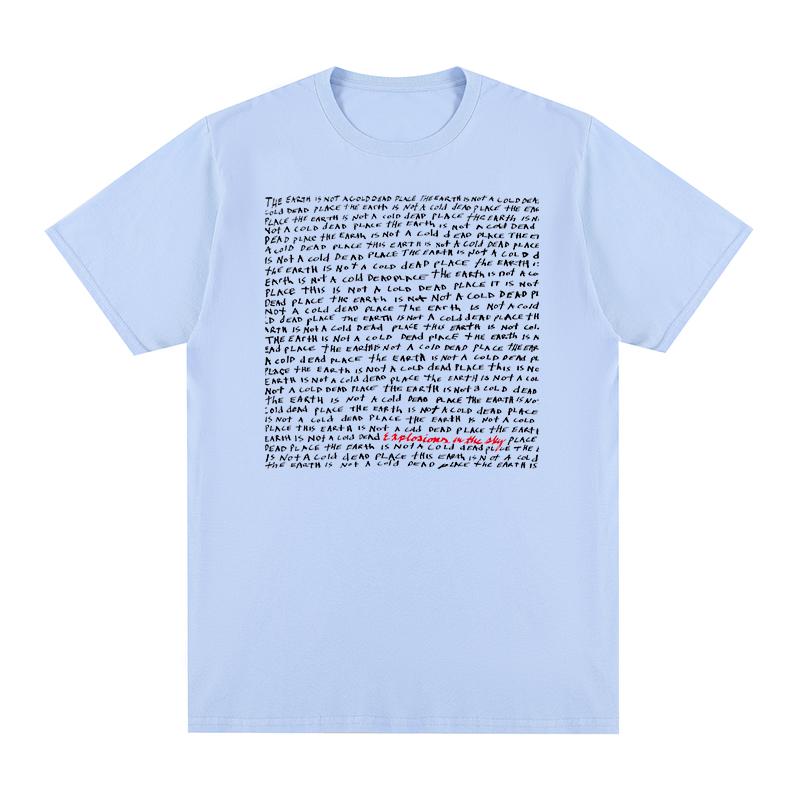 Explosions in the Sky Vintage T-Shirt Post-Rock Band Alternative Indie Baumwolle Herren T-Shirt Neues T-Shirt T-Shirt Damen Tops