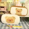 Kawaii Bear Pencil Case With Large Capacity For Students And Girls