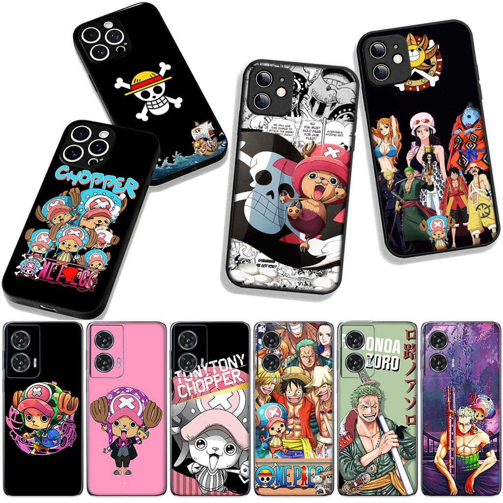 Für Motorola Moto Edge 70 60 Fusion 40 NEO 20 Pro G Stylus G56 G96 G73 G52 G41 G42 G51 Hülle Zoro One Tony Chopper Piece Luffy