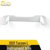 2021 Tucson L Instrument Panel Trim Electroplated Center Console Decorative Sticker