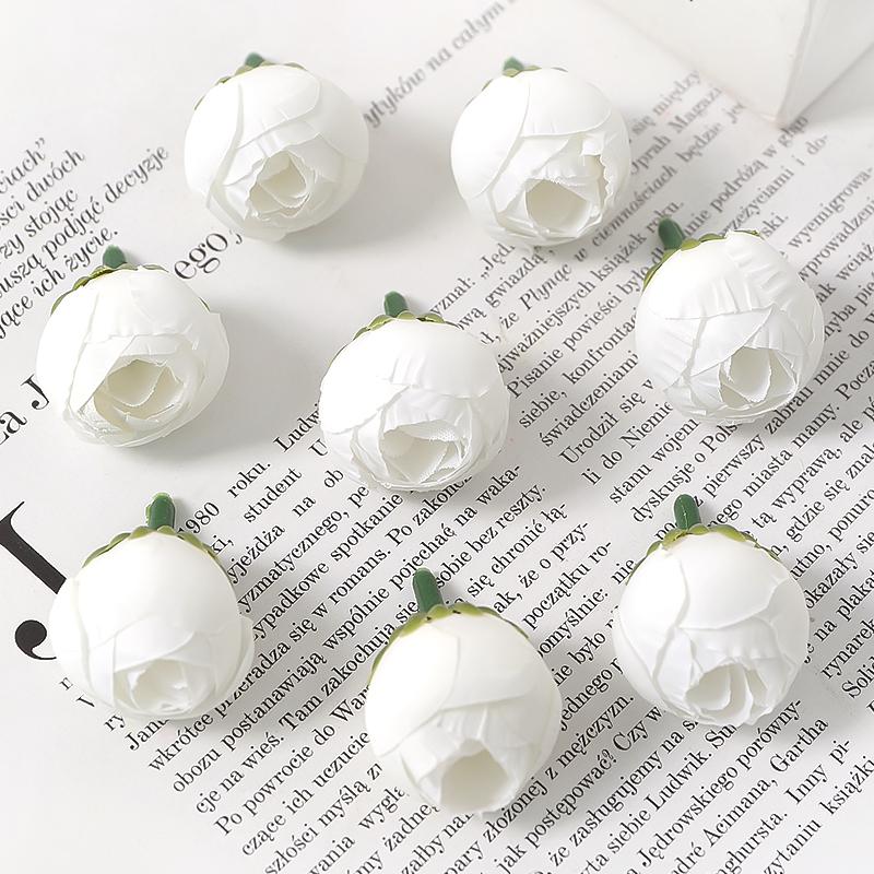 20/30 Stück Hochzeitsdekoration Rose Künstliche Blumen Seide Kunstblume für Heimzimmerdeko DIY Bastelgirlande Geschenk Tischaccessoire