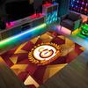 Galatasaray FC Design Kryształowy Aksamitny Dywan Przytulny Nie?Antypoślizgowy Dywan Wzorzysty Do Sypialni Salonu Przedpokoju
