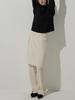 BEMUSE MANSION Wrinkle Pants&Skirt - Cream