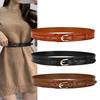 Directly for Women's Genuine Leather Belt Simple Retro Style Women's Belt Paired with Skirt Decorative Trouser Belt