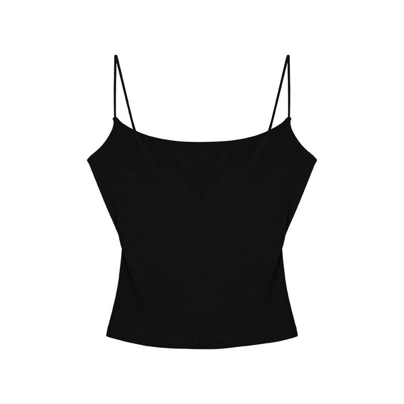 Seamless Sleeveless Tank Top With Cups For Women Autumn Casual Fit And Flowy Design