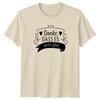 Thanks For Existing T-Shirt German Friendship Birthday Gift For Him And Her