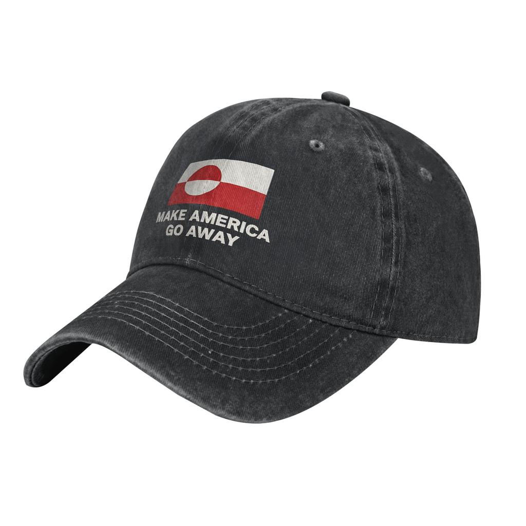 Alkalmi Make America Go Away MAGA Farmer Snapback Sapka Zöld-fehér Minden évszak Utazás Állítható Sapka