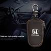 Custodia portachiavi intelligente per auto Portafoglio Portachiavi in pelle Ciondolo proteggi Per Honda Mugen Power Civic Accords CRV Hrv Jazz CBR VTEC VFR