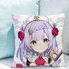 Genshin Impact Pillowcases Home Cushions Decoration Throw Pillow Covers Decorative Accessories Bed for Pillows Cover SofaJY,