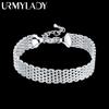 925 Sterling Silver Bracelets Exquisite Fashion Christmas Gifts Jewelry
