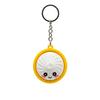 Stress Steamed Bun Keychain Toy for Squeezing and Fidgeting