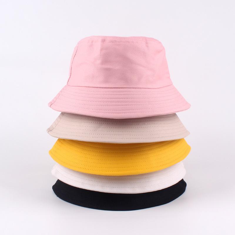 Fisherman's Hat Sunscreen Fishing Bucket Hat Men's Solid Color Light Plate Pure Cotton Basin Hat Women Hats & Caps Women’s