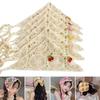 Cute Headbands Hand-Crocheted Hollow Triangle Scarf Fashion Headscarf  Women