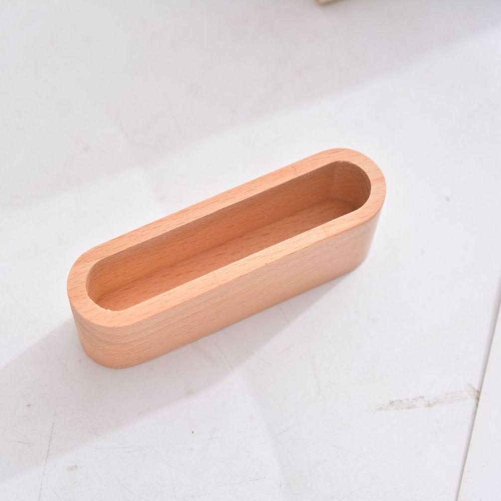 Stationery Desktop Storage Wooden Business Card Holders Card Organizer Cards Holder Cards Stander