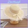 Summer Sun Hat For Women With Wide Brim Polyester Sun Protection Beach Resort Style