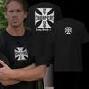 Letní Módní Tričko Unisex Unisex Bavlna West Coast Choppers Potisk Tričko Ležérní Krátký Rukáv Jedno-Límcové Tričko Vintage Oblečení Tričko
