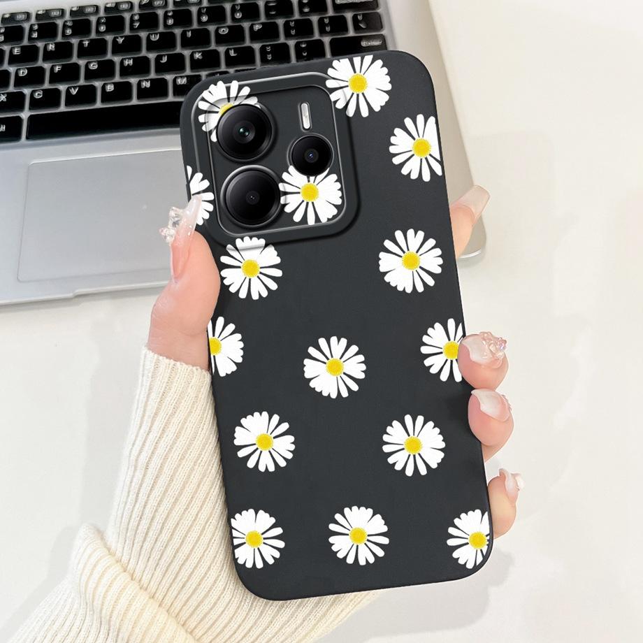 For Xiaomi Redmi Note 14 Pro Plus / Redmi Note 14 14s Note14 Pro Phone Case Silicone Soft Back Cover Dragon Cat Flower Butterfly