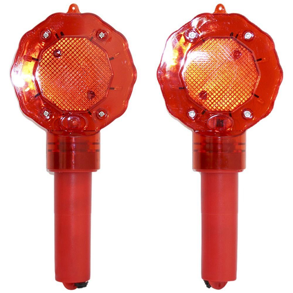 Sicherheits-Warnlicht Pflaumenblüte Handheld Notfall-Blinklicht Straßenbau