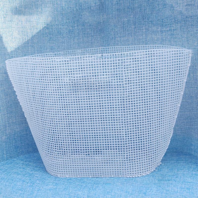 Embroidery Bucket Bag Auxiliary Knitting Sewing Weaving Plastic Mesh Sheet For Diy Accessories Handmade Easy Knit Helper