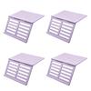 1/4Pcs Mahjong Card Holder for Table Under-Mat Slide-in Mahjong Card Stand Foldable Angled