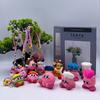 @Star Kirby Animation Animation Design Figurine Key Ring Keyring Handbag Pendant Kirby Waddle Dee Doo Miniature Girl Heart Figures Xmas Presents