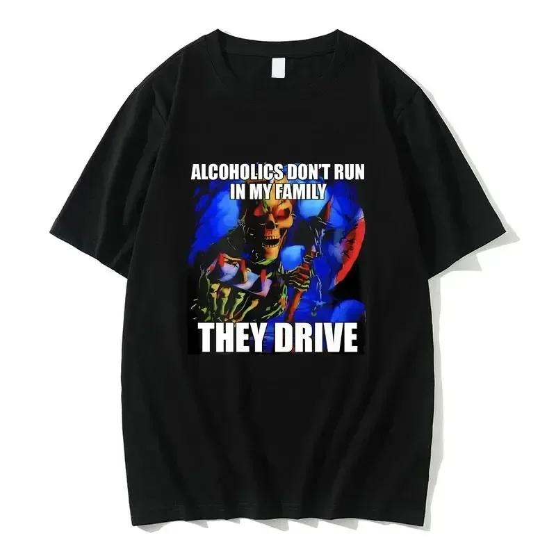 I'm Afraid of Talking To Women Hard Skeleton Meme T-shirt for Men and Women Printed T-shirt with Oversized Short Sleeves