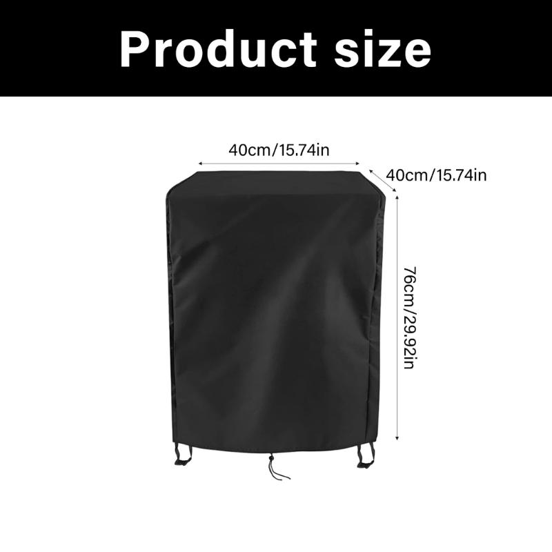 Strong Protective Cover For Profound Fryers Reinforced Air Resistance 210D University Substance Outdoor Cooking Addition