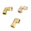 Swivel Joint 1/2" Internal Thread/external Thread 90 Degree Brass Elbow Pipe Fitting Connector Joint for Water Fuel Adapter