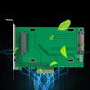 PCIe x4 to 2.5-inch NVMe U.2 SSD SF8639 Riser Card for Intel 750 P3700Samsung PM963