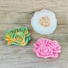 Silicone Candle Mold Flower Shape Unique Handmade Candle Molds Home Decortaion Molds Silicone Texture for Hand-Making