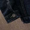Herreklær Mote Herre dongerijakke Plus Size Høst Vår Yttertøy Uformell Man Jeans Jakker Overdimensjonert