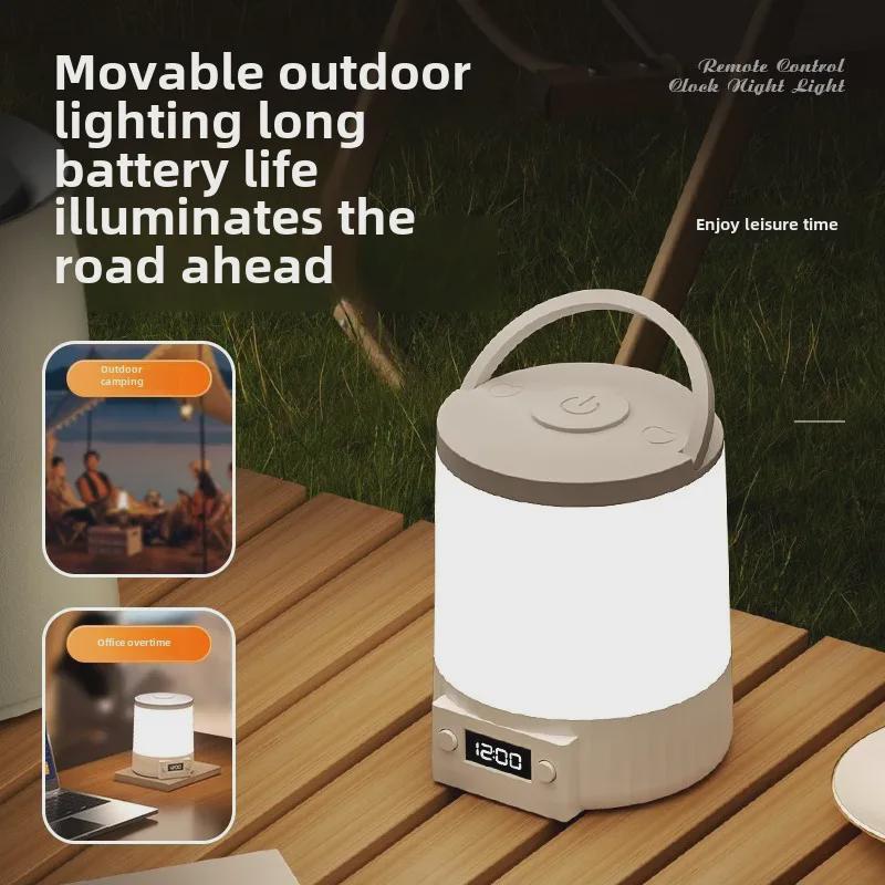 Rechargeable LED Night Light: Portable Touch Lamp for Feeding, Bedside, Dorm, Desk, or Sleep Atmosphere