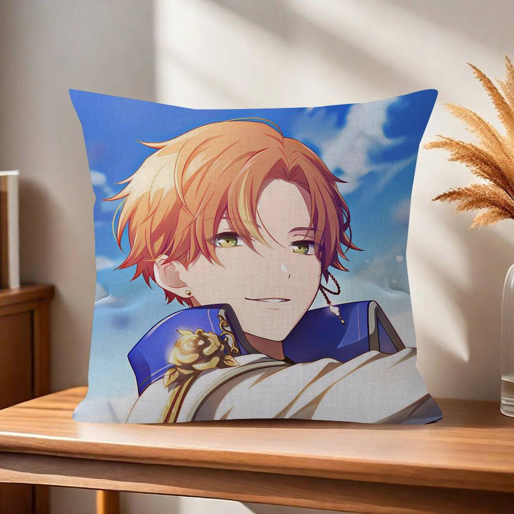 Anime Singer Akito Shinonome  Pillow Cushion Cover Pillowcase Living Room Sofa Home Decor Customized
