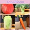 Cartoon Fruit Plush Cushion Pillow For Sofa Office Nap Soft Floral Design Gift For Kids