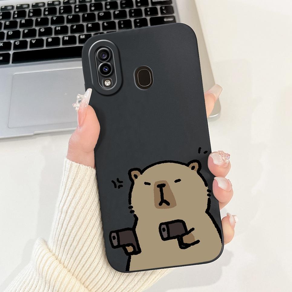 For Samsung Galaxy A20 A20s A30 M10s Case Stylish Painted Soft Silicone TPU Phone Back Cover For Samsung M10s A105F A107F Funda