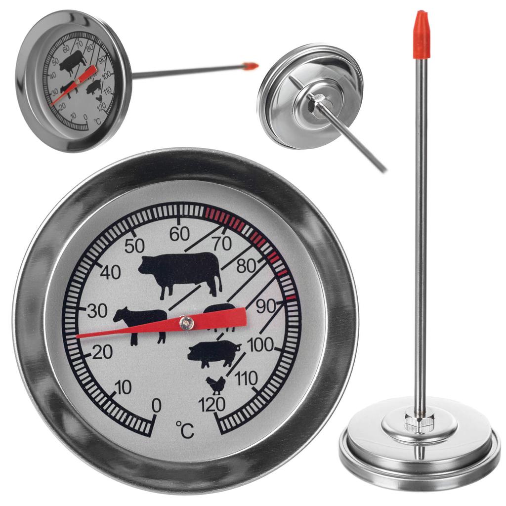 KADAX Termometr Do Mięsa 14.5cm Stalowy