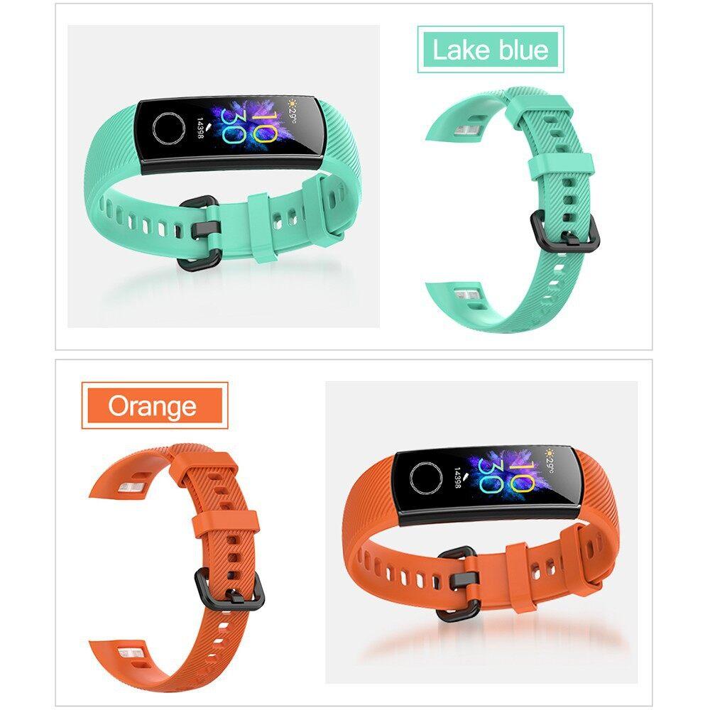 Strap For Honor Band 5 4 Wristbands Sport Colorful Band Silicone Replacement Bracelet For Honor Band 5 Smart Accessories