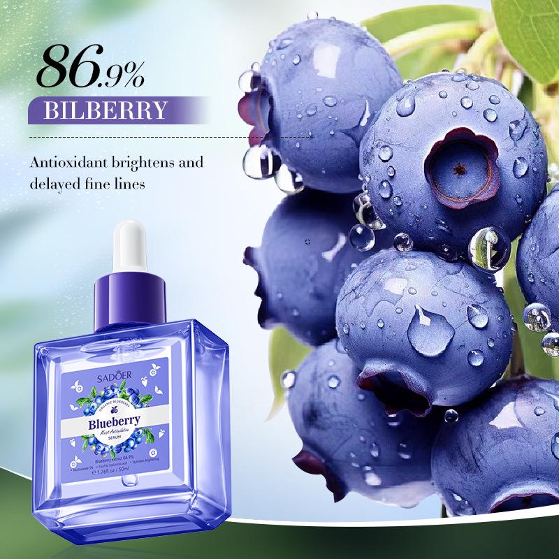 Blaubeer Hyaluronsäure Serum SADOER Feuchtigkeitsspendendes Serum