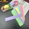100 Stuks/Set Kleurrijke Papieren Ketting Slingers Strips Met Dubbelzijdig Plakband Doe-het-zelf Papieren Kettingen Voor Verjaardag Bruiloft Kinderfeest Decoratie