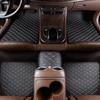 Wear-resistant Auto Foot Pad Protector PU Leather Automobile Floor 5 PCS Car Floor Mats  Interior