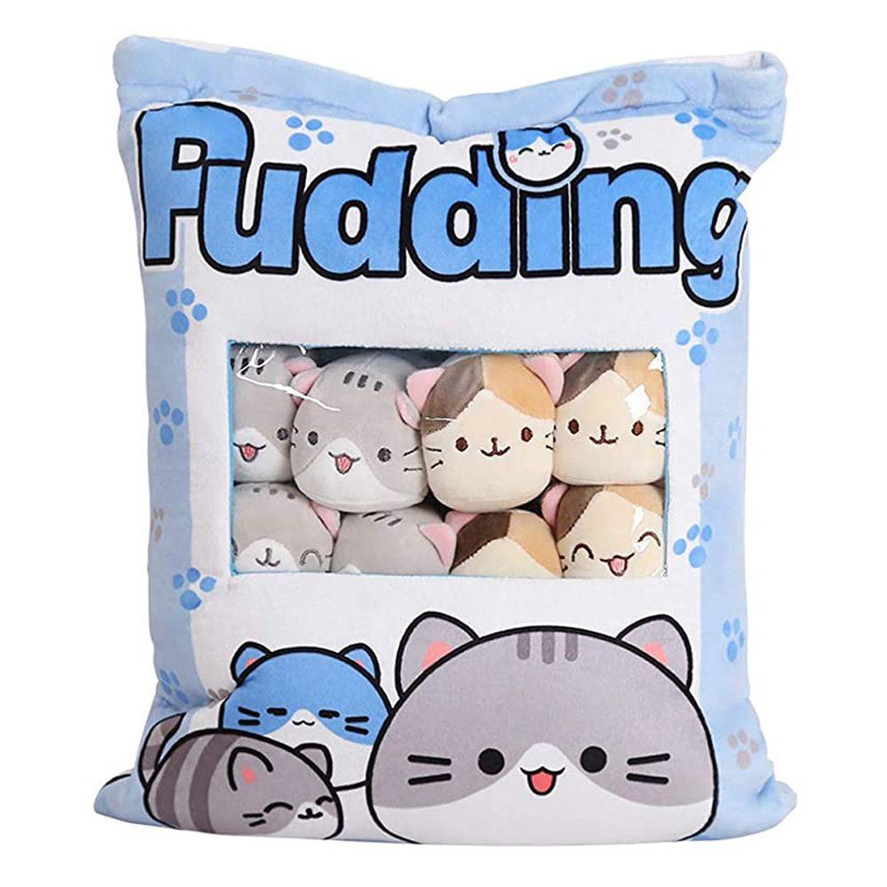 Animals Balls Stuffed Toy Plush Pillow A Plushie Bag Pudding Toys Bag of Plush Toy Throw Pillow