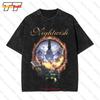 Nightwish להקת מטאל פינית חולצת טי וינטג' גדולה SXGM