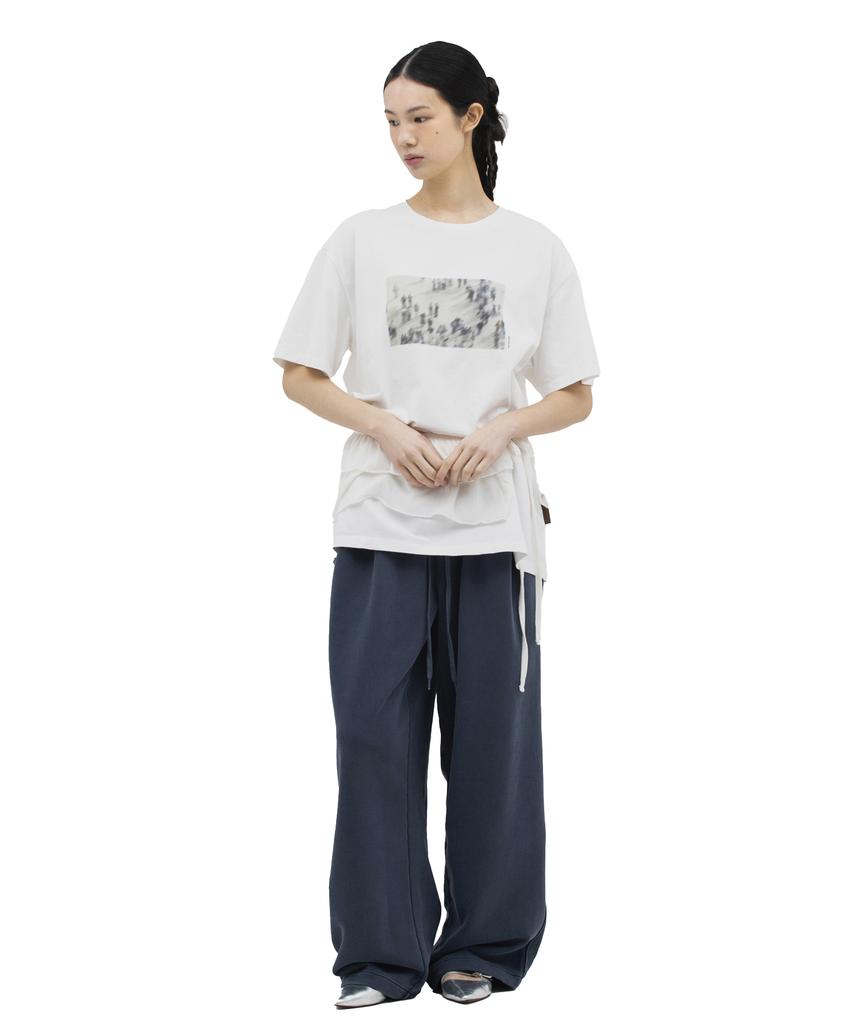 Depeugameoncheu Square Dtp T-Shirt [White]