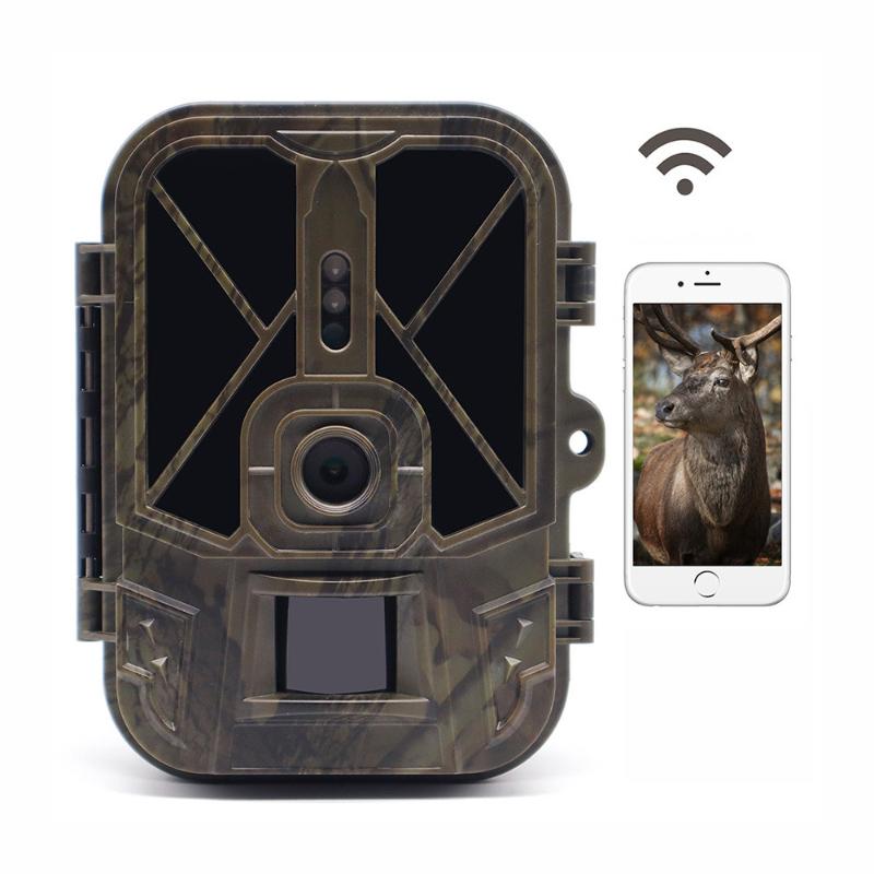 2025 Caméra de Chasse WiFi 4K 30MP Streaming en Direct APP Bluetooth Caméras de Chasse Avec Batterie Li-ion 10000mAh Vision Nocturne WiFi940PROLI